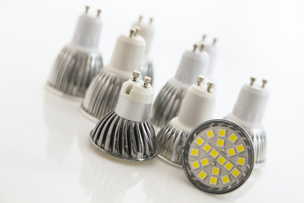 LED灯泡上不同的散热SMD芯片图片下载