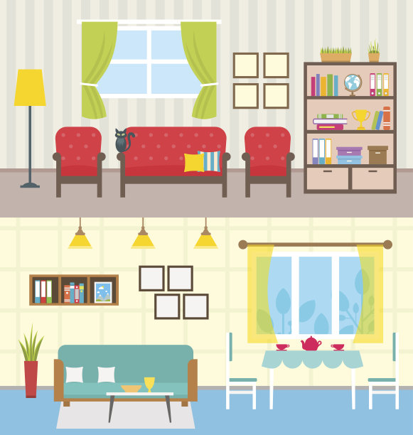 室内装修。客厅设计素材图片