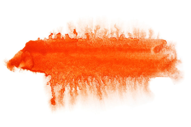 红色水彩粗线图片下载