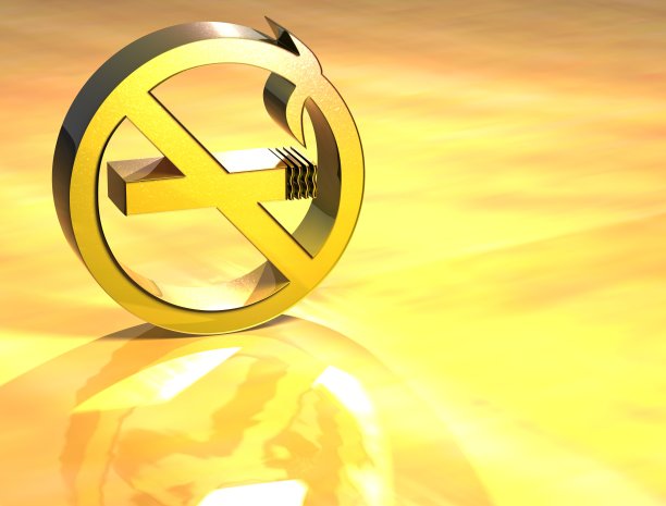 3D禁止吸烟标志图片下载