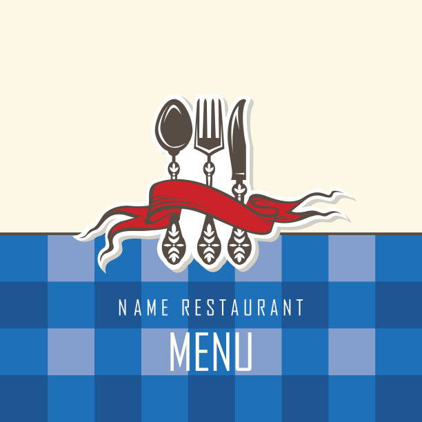 餐厅的菜单设计图片下载