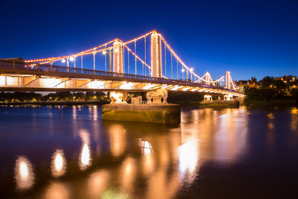 伦敦切尔西桥图片下载