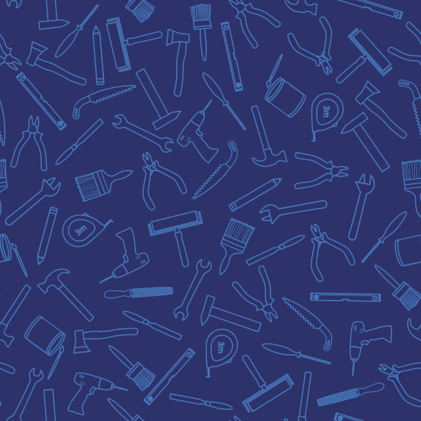 无缝模式与工作工具图片下载