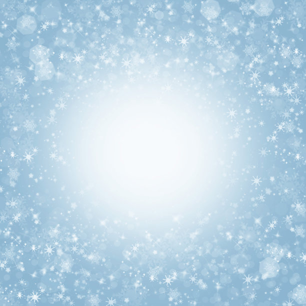 圣诞背景与冰晶图片下载