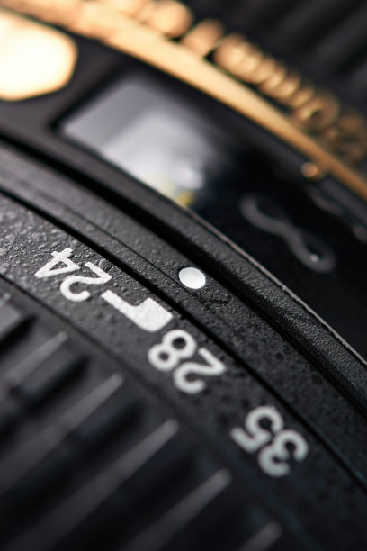 现代变焦相机的特写镜头图片下载