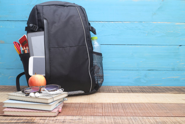 学校、袋、背包。图片下载