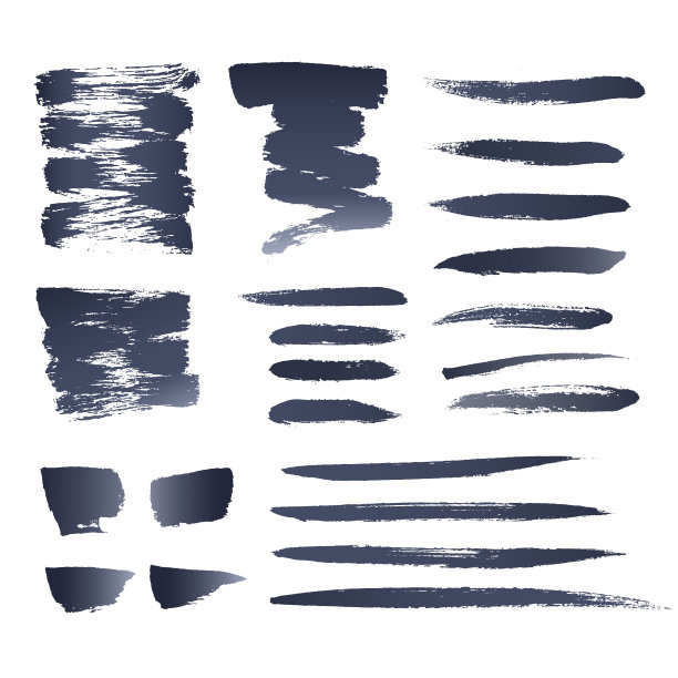 现实的向量刷素材图片