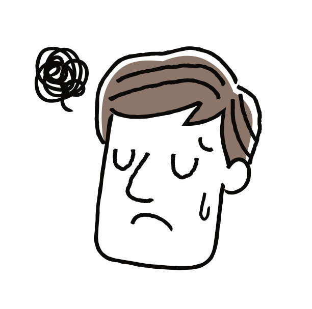 男，脸，面部表情:烦恼，担忧图片下载