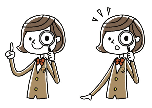 外套的女孩学生图片下载