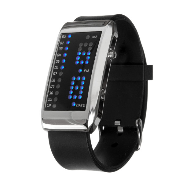 黑色数字腕表图片下载