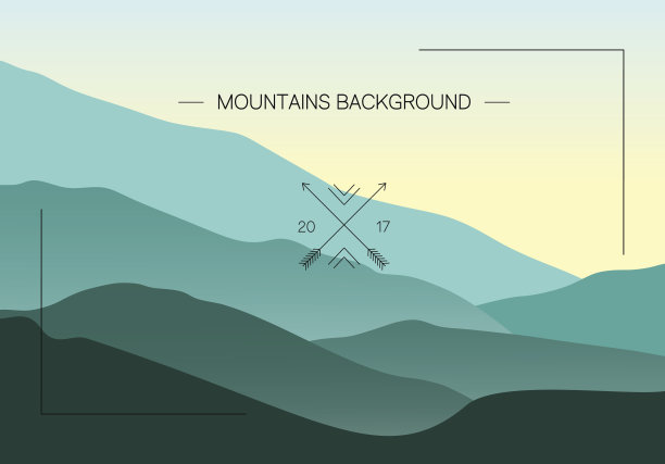 山矢量图素材ID：136226620