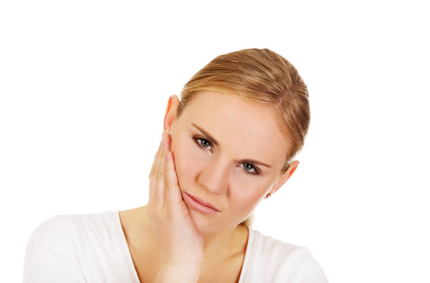 年轻女子牙痛图片下载