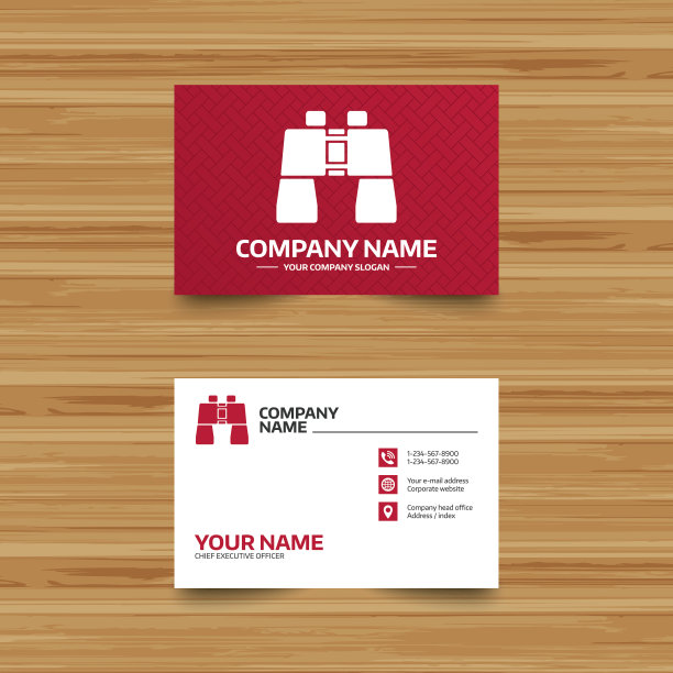 双目标志图标。搜索的象征。图片下载