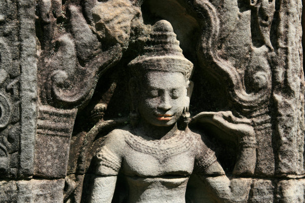 高棉雕刻图片下载