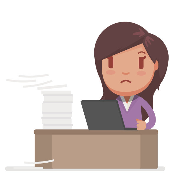 可爱的商业女性图片下载