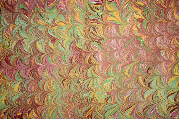 Ebru艺术。传统的土耳其Ebru技术。图片下载