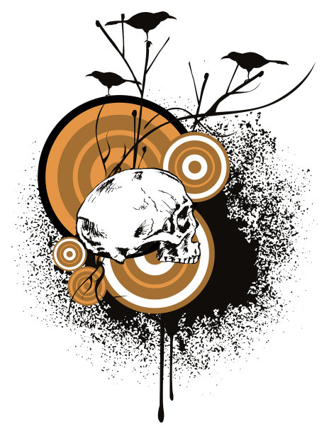 死亡的设计元素图片下载