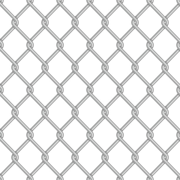 无缝链扣护栏背景。图片下载