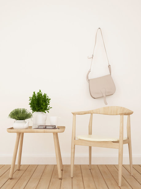 咖啡厅或生活区- 3D渲染图片下载