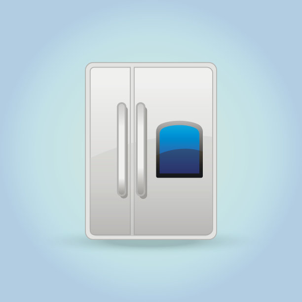 冰箱图标矢量图片下载