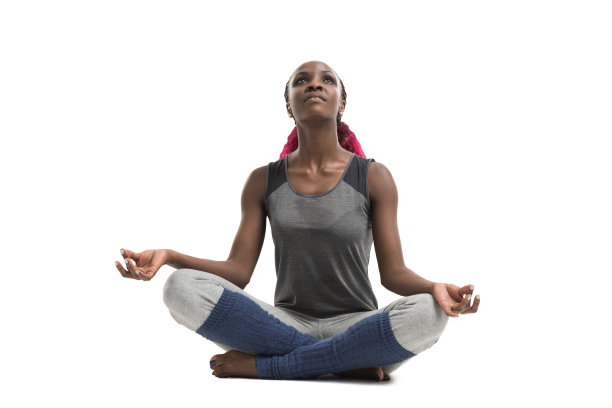 做瑜伽运动的女人图片下载