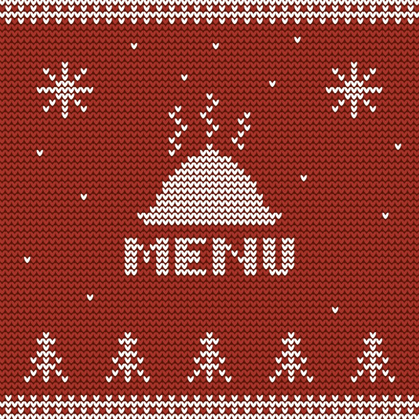 特别的圣诞节日菜单设计图片下载