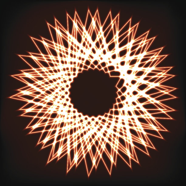 深色彩色灯光效果。矢量插图。图片下载