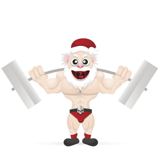 有趣的圣诞老人图片下载