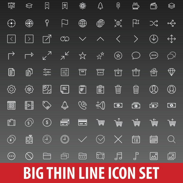 杂项100细线图标图片下载