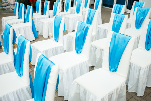 婚礼以蓝色音符的航海风格图片下载