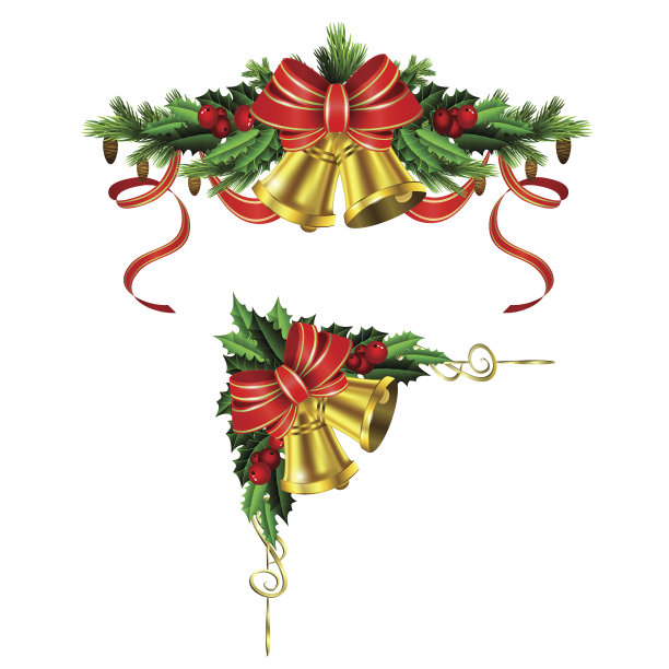 圣诞元素为您的设计图片下载