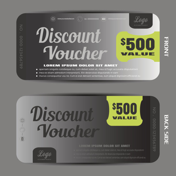 钢坯折扣券矢量插图增加销售图片下载