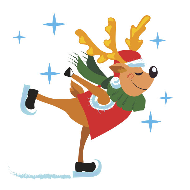 圣诞鹿图片下载