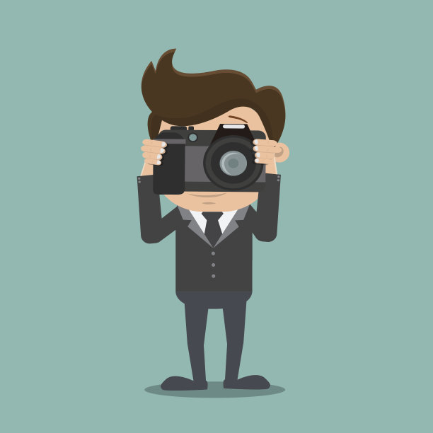 商人拍照，商人拍照。图片下载