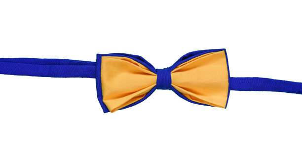 彩色蝴蝶结孤立在白色背景。图片下载