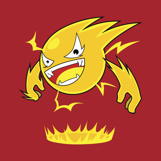 电动怪物-吉祥物图片下载