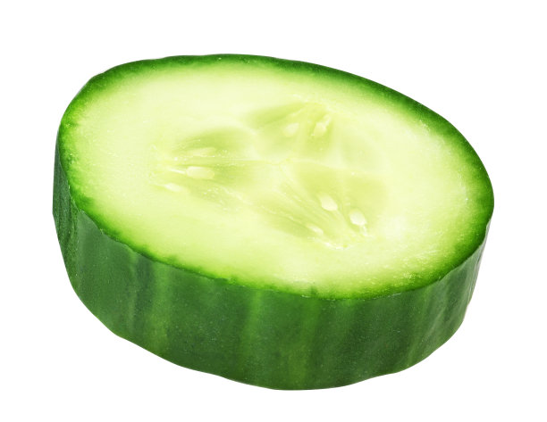 白色分离黄瓜图片下载