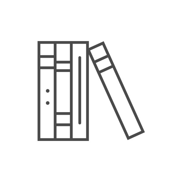 向量现代细线图标上的白色素材图片