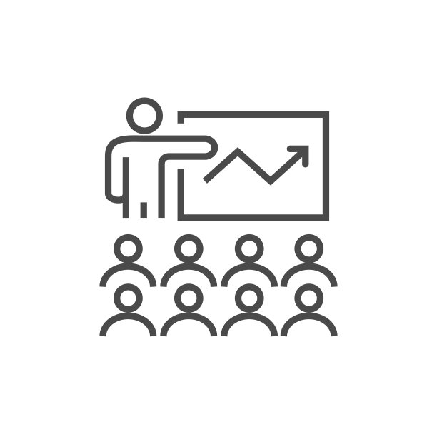 向量现代细线图标上的白色图片下载