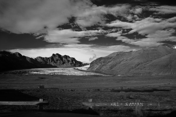 冰岛的冰川图片下载