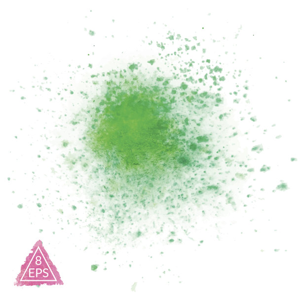 向量水彩污点图片下载