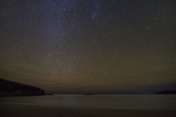 夜间星空摄影图片下载