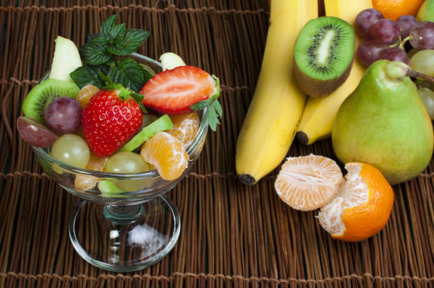 水果沙拉素材图片