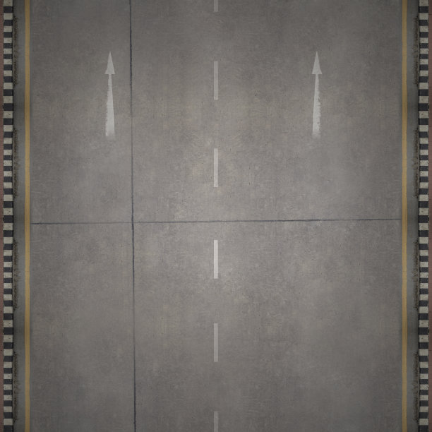 公路的鸟瞰图图片下载