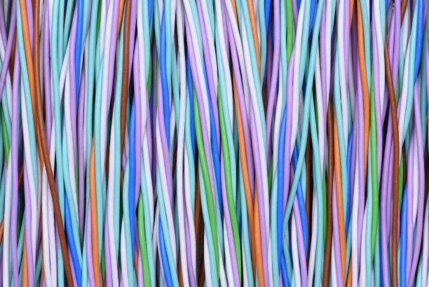颜色的电缆图片下载