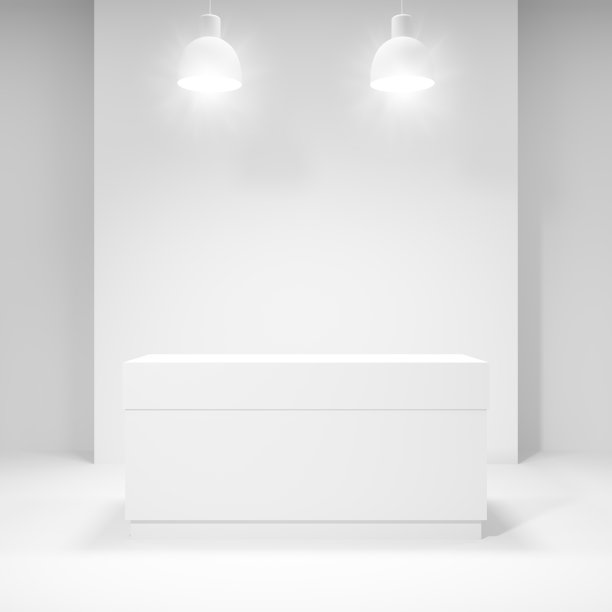 新办公室接待处图片下载