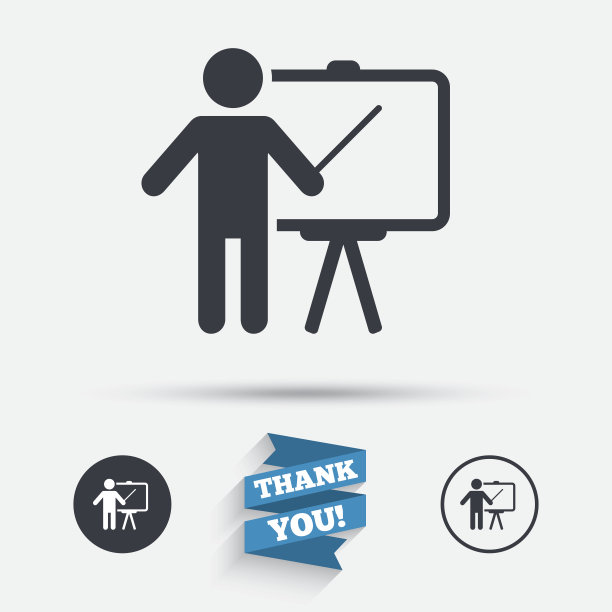 展示广告牌标志图标。图片下载