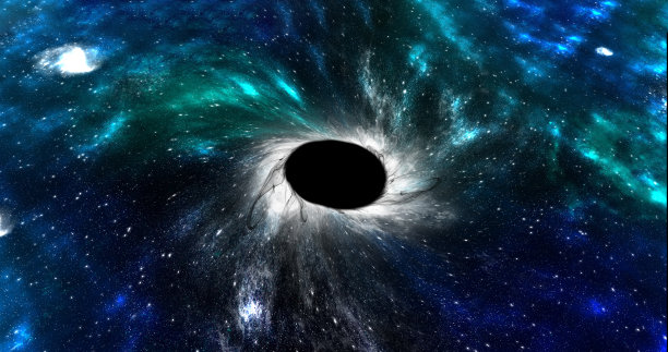 黑洞。太空中的黑洞图片下载