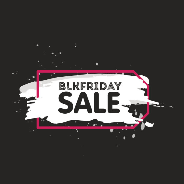 黑色星期五大减价的抽象背景。垃圾水彩刷标签价格图片下载