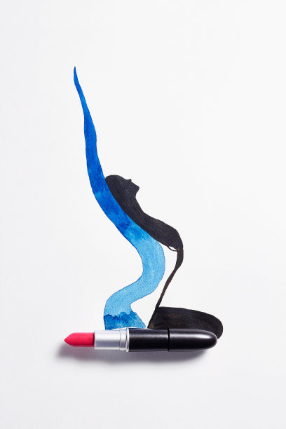 化妆品画。图片下载